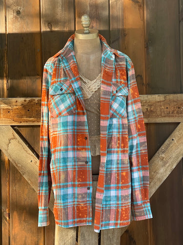 Love in the Highlands Art Flannel